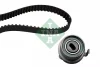 Комплект ГРМ (ремінь + ролик) HYUNDAI ATOS, GETZ, I10 I KIA PICANTO I 1.0-1.1LPG 02.98-12.13 INA (530035510) зображення 2
