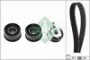 Комплект ГРМ (ремінь + ролик) BUICK SKYLARK CHEVROLET ALERO, CAPTIVA, CAVALIER, MALIBU, VECTRA DAEWOO LEGANZA OPEL ANTARA A, FRONTERA A, FRONTERA B, OMEGA B, SINTRA 2.2/2.4/2.4LPG 09.93 INA 530035810
