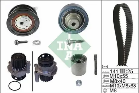 Водяний насос + зубчастий ремінь INA 530 0361 30