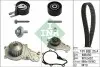 Набор ГРМ, пас+ролик+насос INA (530036930) изображение 1