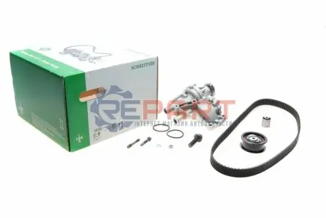 Комплект ГРМ (ремінь + ролик + водяний насос) FORD GALAXY I SEAT ALHAMBRA, CORDOBA, CORDOBA VARIO, IBIZA II, INCA VW CADDY II, POLO, POLO III CLASSIC, SHARAN 1.7D/1.9D 03.95-03.10 INA 530 0377 32