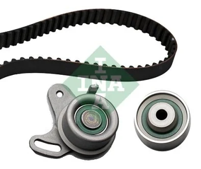 Комплект ГРМ (ремінь + ролик) HYUNDAI ACCENT, ACCENT I, ACCENT II, ACCENT III, COUPE I, COUPE II, ELANTRA III, GETZ, MATRIX KIA CEE'D, CERATO I, RIO II 1.3-1.6 10.94-12.12 INA 530042710