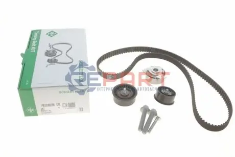 Комплект ГРМ (ремінь + ролик) CHEVROLET ASTRA, CHEVY, LACETTI, NUBIRA, VIVA OPEL ASTRA G, ASTRA G CLASSIC, ASTRA H, ASTRA H GTC, COMBO, COMBO TOUR, CORSA C, MERIVA A, SIGNUM, TIGRA 1.4-1.8 02.98 INA 530044110 Купити в Україні
