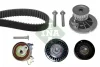 Комплект ГРМ (ремінь + ролик + водяний насос) CHEVROLET CHEVY OPEL ASTRA G, ASTRA G CLASSIC, COMBO, COMBO TOUR, CORSA B, CORSA C, MERIVA A, TIGRA, VECTRA B, VECTRA C, VECTRA C GTS 1.4-1.6CNG 07.94 INA 530044130