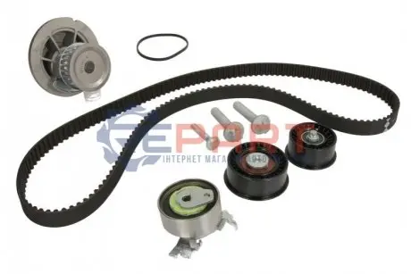 Комплект ГРМ (ремінь + ролик + водяний насос) CHEVROLET CHEVY OPEL ASTRA G, ASTRA G CLASSIC, COMBO, COMBO TOUR, CORSA B, CORSA C, MERIVA A, TIGRA, VECTRA B, VECTRA C, VECTRA C GTS 1.4-1.6CNG 07.94 INA 530044130 Купити в Україні