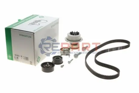 Комплект ГРМ (ремінь + ролик + водяний насос) CHEVROLET CHEVY OPEL ASTRA G, ASTRA G CLASSIC, ZAFIRA A 1.4-1.6CNG 02.98-07.09 INA 530044330 Купити в Україні