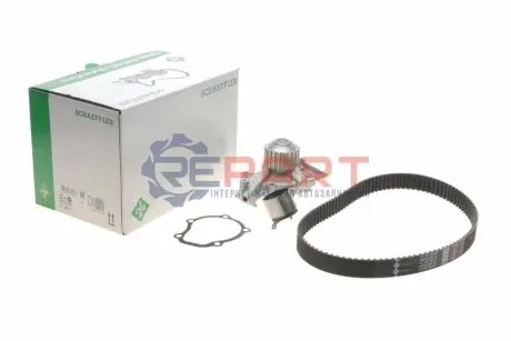 Комплект ГРМ (ремінь + ролик + водяний насос) CHEVROLET AVEO / KALOS, MATIZ, SPARK DAEWOO MATIZ, TICO 0.8/0.8LPG/1.2 02.95 INA 530045330 Купити в Україні