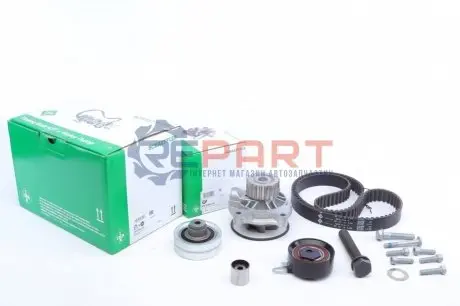 Комплект ГРМ (ремінь + ролик + водяний насос) SKODA SCALA VW CRAFTER 30-35, CRAFTER 30-50 1.6D/2.5D 04.06 INA 530048230 Купити в Україні