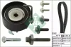Комплект ГРМ (ремінь + ролик) VOLVO C30, S40 II, V50 FORD B-MAX, C-MAX, C-MAX II, ECOSPORT, FIESTA, FIESTA V, FIESTA VI, FOCUS C-MAX, FOCUS II, FOCUS III, FUSION, GRAND C-MAX 1.2-1.6LPG 11.01 INA 530049510