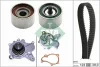 Комплект ГРМ (ремінь + помпа) HYUNDAI ACCENT II, ACCENT III, ELANTRA III, GETZ, GRANDEUR, I30, MATRIX, SANTA FÉ I, SANTA FÉ II, SONATA V, TRAJET, TUCSON KIA CARENS I 1.5D-2.2D 04.01-12.15 INA (530050230) зображення 2