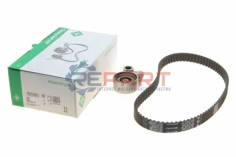 Комплект ГРМ (ремінь + ролик) TOYOTA CAMRY, DYNA, FORTUNER, HIACE / COMMUTER V, HIACE IV, HIACE V, HILUX VI, HILUX VII, LAND CRUISER, LAND CRUISER 90, LAND CRUISER PRADO 2.5D/3.0/3.0D 02.00 INA 530051210 Купити в Україні