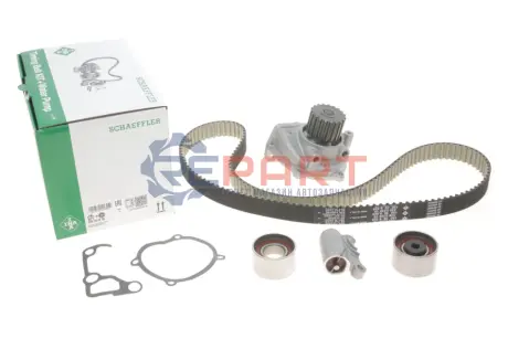 Комплект ГРМ (ремінь + ролик + водяний насос) MAZDA 3, 5, 6 2.0D 06.02-12.10 INA 530 0519 30 Купити в Україні