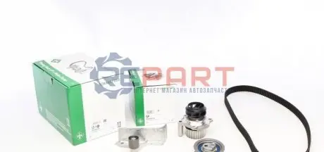 Комплект ГРМ (ремінь + ролик + водяний насос) AUDI A3, A4 B5, A4 B6, A4 B7, A6 C5 SEAT EXEO, EXEO ST SKODA SUPERB I VW PASSAT B5.5 1.8 01.95-05.10 INA 530054630 Купити в Україні