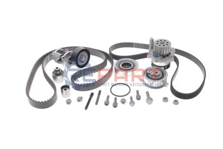 Комплект ГРМ (ремень + ролик + водяний насос) (EN) (with multi-V-belt kit) AUDI A1, A3, Q3, TT SEAT ALHAMBRA, ALTEA, ALTEA XL, IBIZA IV, IBIZA IV SC, IBIZA IV ST, LEON 1.2D/1.6D/2.0D 05.03-12.22 INA 530 0550 50