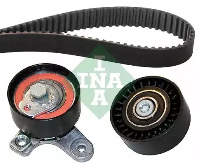 Комплект ГРМ (ремінь + ролик) CHEVROLET CAPTIVA, CRUZE, EPICA, LACETTI, NUBIRA OPEL ANTARA A 2.0D 01.05 INA 530057210