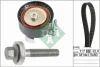 Комплект ГРМ (ремінь + ролик) VOLVO S60 II, S80 II, V40, V60 I, V70 III FORD C-MAX II, FIESTA IV, FIESTA VI, FOCUS III, FOCUS IV, GALAXY II, GALAXY III, GALAXY MK II, GRAND C-MAX 1.3-1.6ALK 08.95 INA (530060510) зображення 2