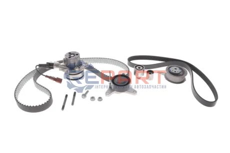 Комплект ГРМ (ремінь + ролик + водяний насос) (EN) (with multi-V-belt kit) AUDI A1, A3, A4 ALLROAD B8, A4 ALLROAD B9, A4 B8, A4 B9, A5, A6 C7, Q2, Q3, Q5, TT SEAT ALHAMBRA, ATECA 1.6D/2.0D 11.09 INA 530 0650 50 Купити в Україні