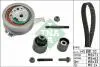 Фото Комплект ГРМ (ремінь + ролик) MAN TGE AUDI A3, A4 ALLROAD B9, A4 B9, A5, A6 C8, Q2, Q5 SEAT ALHAMBRA, ARONA, ATECA, IBIZA V, LEON, LEON SC, LEON ST SKODA KAMIQ, KAROQ, KODIAQ I 1.6D/2.0D 04.12 INA (530069910) зображення 11