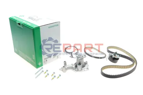 Комплект ГРМ (ремінь + ролик + водяний насос) FORD B-MAX, C-MAX II, ECOSPORT, FIESTA VI, FOCUS III, GRAND C-MAX, MONDEO V 1.0 02.12 INA 530070130