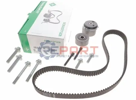 Комплект ГРМ (ремінь + ролик) ALFA ROMEO 159 CHEVROLET AVEO, AVEO / KALOS, CRUZE, ORLANDO, TRAX FIAT CROMA, STILO OPEL ASTRA G, ASTRA G CLASSIC, ASTRA H, ASTRA H CLASSIC 1.4-1.8LPG 09.98 INA 530072410 Купити в Україні