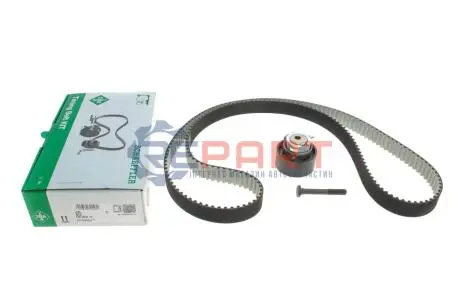 Комплект ГРМ (ремінь + ролик) FORD USA RANGER JAGUAR XJ LAND ROVER DISCOVERY III, DISCOVERY IV, RANGE ROVER SPORT I, RANGE ROVER SPORT II 2.7D/3.0D/3.0DH 02.05 INA 530 0850 10 Купити в Україні