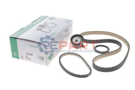 Комплект ГРМ (ремінь + ролик) FORD B-MAX, C-MAX II, ECOSPORT, FIESTA VI, FOCUS III, GRAND C-MAX, MONDEO V 1.0 02.12 INA 530 0959 10 Купити в Україні