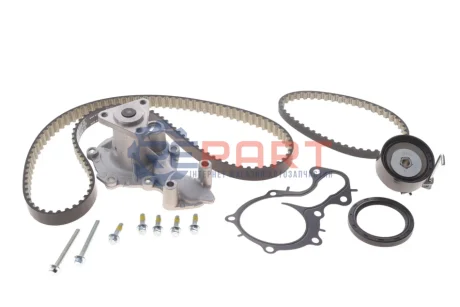 Комплект ГРМ (ремінь + ролик + водяний насос) FORD B-MAX, C-MAX II, ECOSPORT, FIESTA VI, FIESTA VII, FOCUS III, GRAND C-MAX, MONDEO V, TOURNEO CONNECT V408 NADWOZIE WIELKO 1.0-2.0 02.12 INA 530 0961 30