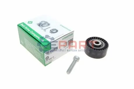 Фото Ролик генератора Citroen 1.9D (паразитний) (59.5х25) INA (532043310) зображення 1