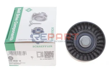 Фото 1 — Ролик генератора VW Caddy III 1.2 TSI 10- (76x26.2), CBZA/CBZB INA (532063210) Фото Ролик генератора VW Caddy III 1.2 TSI 10- (76x26.2), CBZA/CBZB INA (532063210) зображення 1