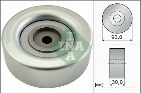 Ролик поліклинового ременя MITSUBISHI ECLIPSE IV, GALANT IX, GRANDIS, LANCER VII, OUTLANDER I 2.0/2.4 03.01 INA 532 0693 10