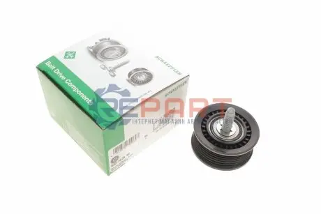 Ролик поліклинового ременя DS DS 4 II, DS 7, DS 9 CITROEN C5 AIRCROSS, C5 X OPEL ASTRA L, GRANDLAND / GRANDLAND X PEUGEOT 3008 II, 308 III, 408 II, 508 II 1.2H/1.6/1.6H 09.17 INA 532 1076 10 Купити в Україні