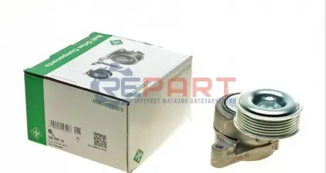 Натягувач поліклинового ременя MAZDA 2, 3 1.3/1.4/1.6 02.03-06.09 INA 534028710