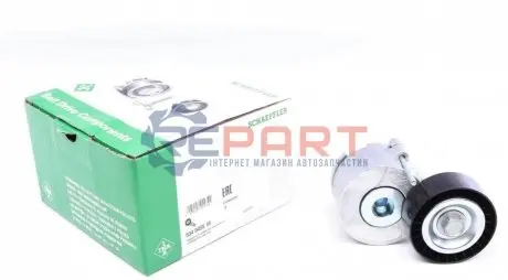 Натягувач поліклинового ременя CITROEN NEMO FIAT DOBLO, DOBLO CARGO, FIORINO, LINEA, PUNTO, QUBO, STRADA OPEL COMBO, COMBO TOUR PEUGEOT BIPPER, BIPPER TEPEE 1.3D 11.07 INA 534045510 Купити в Україні