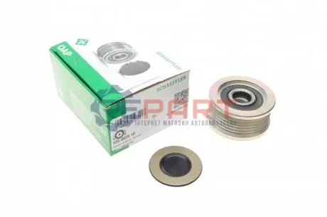 Шків генератора Fiat Doblo 1.9JTD 01-, 74kw, 6PK INA 535002310 Купити в Україні