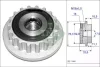 Шків генератора VW CALIFORNIA T5 CAMPER, MULTIVAN T5, PHAETON, TOUAREG, TRANSPORTER T5 2.5D/5.0D 10.02-05.10 INA (535011810) зображення 2