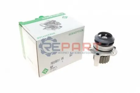 Насос охолоджуючої рідини, з ущільненням AUDI A3 SEAT CORDOBA, CORDOBA VARIO, IBIZA II, INCA, LEON, TOLEDO II SKODA OCTAVIA I VW BORA, BORA I, CADDY II, GOLF IV, NEW BEETLE 1.9D 11.95-03.10 INA 538000610 Купити в Україні
