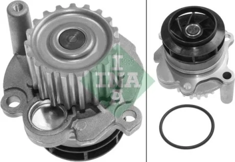 Насос воды VW Caddy III 2.0TDI 07-10/Golf IV 1.9TDI 98- (19z) INA 538008910