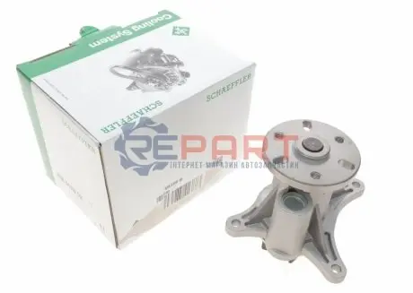 Насос охолоджуючої рідини, з ущільненням CITROEN C5 III, C6 PEUGEOT 407, 607 2.7D 12.04 INA 538 0128 10 Купити в Україні