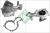 Насос охолоджуючої рідини, з ущільненням FORD B-MAX, C-MAX II, ECOSPORT, FIESTA, FIESTA VI, FIESTA VII, FOCUS III, GRAND C-MAX, MONDEO V, TOURNEO CONNECT V408 NADWOZIE WIELKO 1.0/1.0H/1.1 09.04 INA 538026610