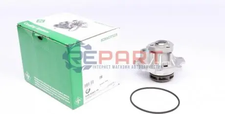 Насос охолоджуючої рідини, з ущільненням ALFA ROMEO 159 CHEVROLET AVEO, AVEO / KALOS, CRUZE, ORLANDO, TRAX FIAT CROMA, IDEA, STILO OPEL ASTRA G, ASTRA G CLASSIC, ASTRA H 1.2-1.8LPG 09.98 INA 538030310 Купити в Україні