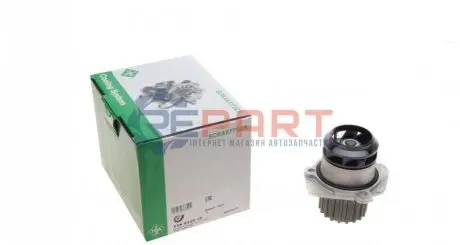 Насос охолоджуючої рідини, з ущільненням SEAT CORDOBA, IBIZA III SKODA FABIA I, FABIA I PRAKTIK VW GOLF V, POLO IV, TOURAN 1.6/1.9D 11.99-04.12 INA 538 0325 10 Купити в Україні