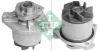 Насос охолоджуючої рідини, з ущільненням MERCEDES V (638/2) FORD GALAXY I SEAT ALHAMBRA, LEON VW BORA, BORA I, CORRADO, GOLF III, GOLF IV, NEW BEETLE, PASSAT B3/B4 2.8/2.9/3.2 06.91-03.10 INA (538035010) зображення 2