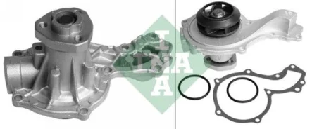 Насос воды Audi A4/A6/VW Passat 1.8T 95-, AFY/ADR/APT/ARG/AEB/ANB/APU. INA 538035310