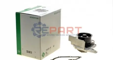Насос охолоджуючої рідини, з ущільненням AUDI A4 B5, A6 C5, ALLROAD C5 2.7 09.97-08.05 INA 538 0405 10 Купити в Україні