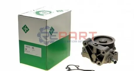 Насос охолоджуючої рідини, з ущільненням IVECO DAILY III, DAILY V CITROEN JUMPER III FIAT DUCATO PEUGEOT BOXER 3.0CNG/3.0D 07.99 INA 538 0472 10 Купити в Україні