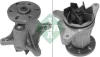 Насос охолоджуючої рідини, з ущільненням CITROEN C5 III, C6 LAND ROVER DISCOVERY IV PEUGEOT 407 3.0D 04.09 INA (538 0501 10) зображення 2