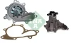 Фото Насос охолоджуючої рідини, з ущільненням NISSAN CABSTAR, NAVARA, NAVARA NP300, NP300, NT400 CABSTAR, PATHFINDER III, PICK UP 2.5D 11.01 INA (538053010) зображення 2