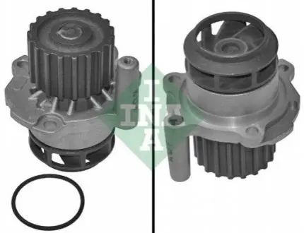 Насос охолоджуючої рідини, з ущільненням SEAT CORDOBA, IBIZA III SKODA FABIA I, FABIA I PRAKTIK VW POLO IV 1.9D 11.99-04.12 INA 538 0639 10 Купити в Україні