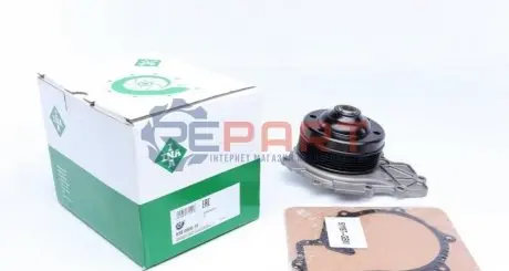 Фото Помпа води MB Vito (W639) 2.0/2.2CDI 10-, OM646.980/981/OM651.940 INA (538 0800 10) зображення 1