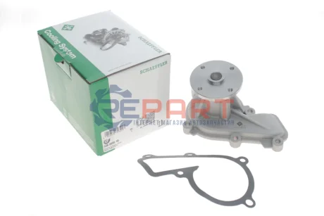 Насос охолоджуючої рідини, з ущільненням HYUNDAI CRETA, ELANTRA V, ELANTRA VI, I30, I40 I, I40 I CW, IX35, KONA, SONATA VI, SONATA VII, TUCSON KIA CARENS IV, CERATO III 1.8/2.0/2.0H 06.10 INA 538 0895 10 Купити в Україні